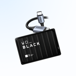 Disco duro externo portátil, compatible con Playstation, Xbox, PC y Mac, 5 TB, WDBA3A0050BBK-WESN